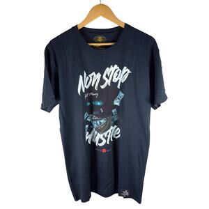 Hastamuerte Never Stop Hustling T-shirt Men’s L - Streetwear Skater Trap Urban